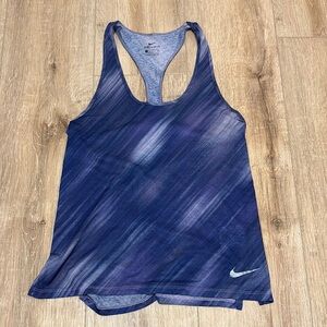 Nike Blue Racerback Sleeveless Tank Top